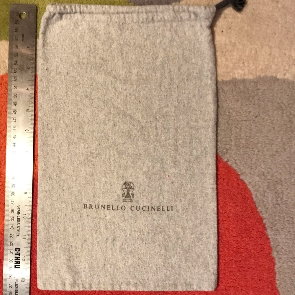brunello cucinelli dust bag